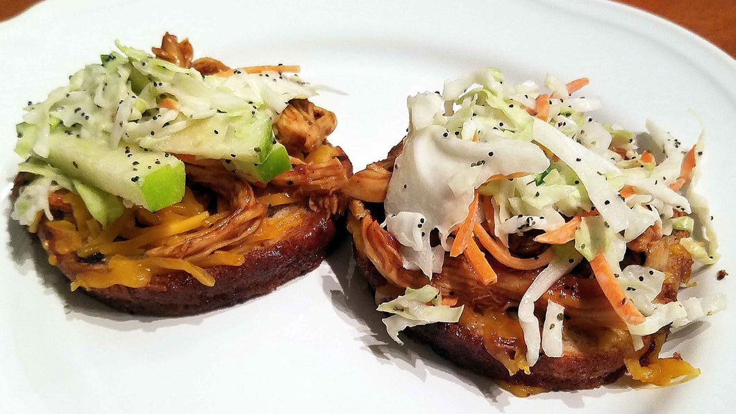 Cranberry-Chipotle Chicken Sliders